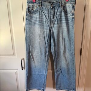 American Eagle Outfitters Light Blue Flare Jeans